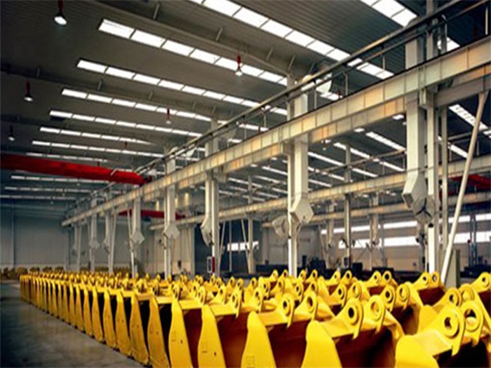 榆林徐工集团挖掘机装配车间